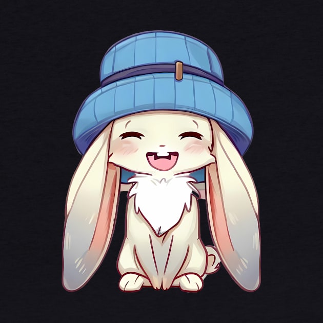 Rabbit Blue Hat- IA by Nerd.com